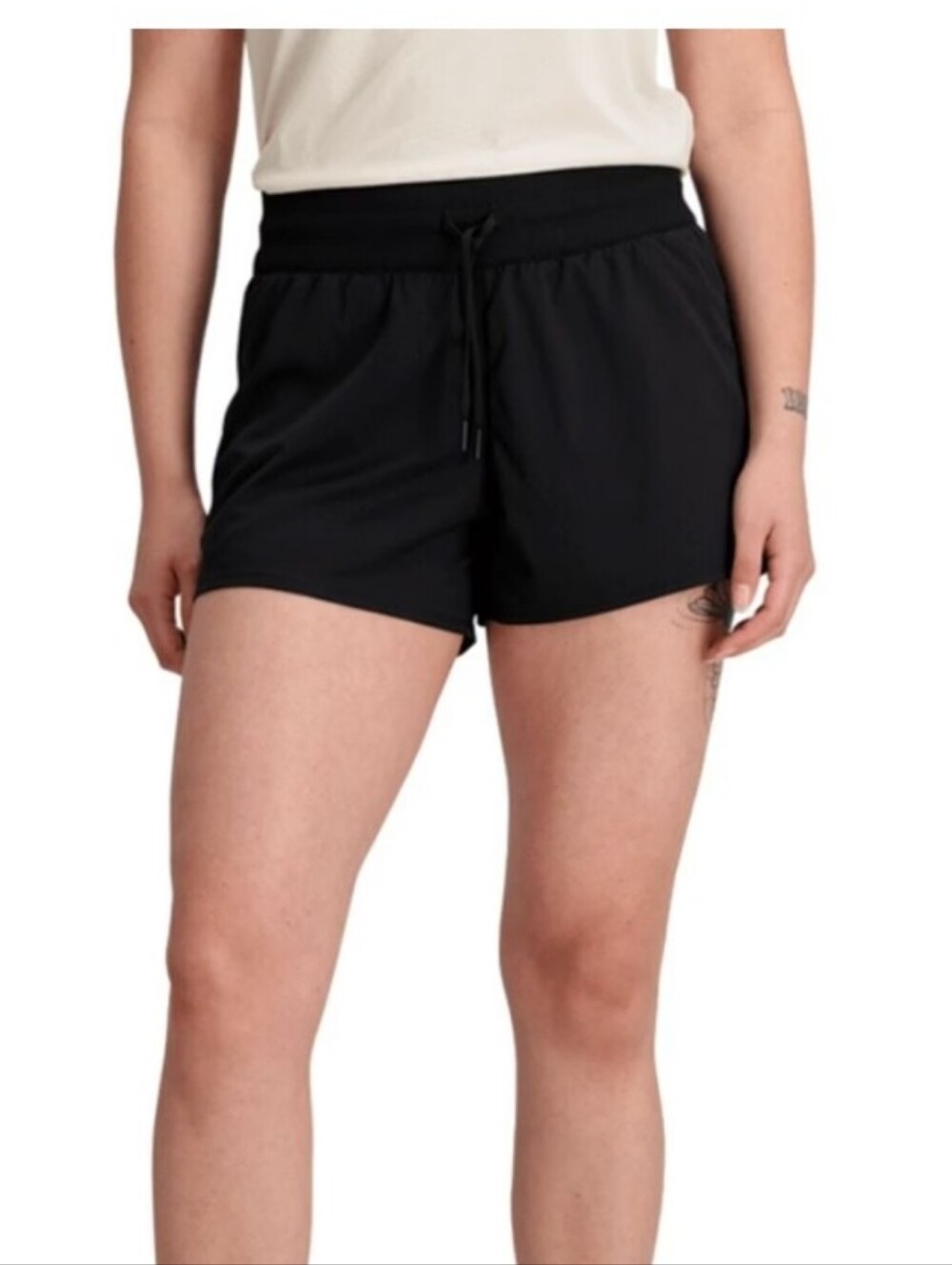 The North Face Aphrodite Athletic Shorts In Black
